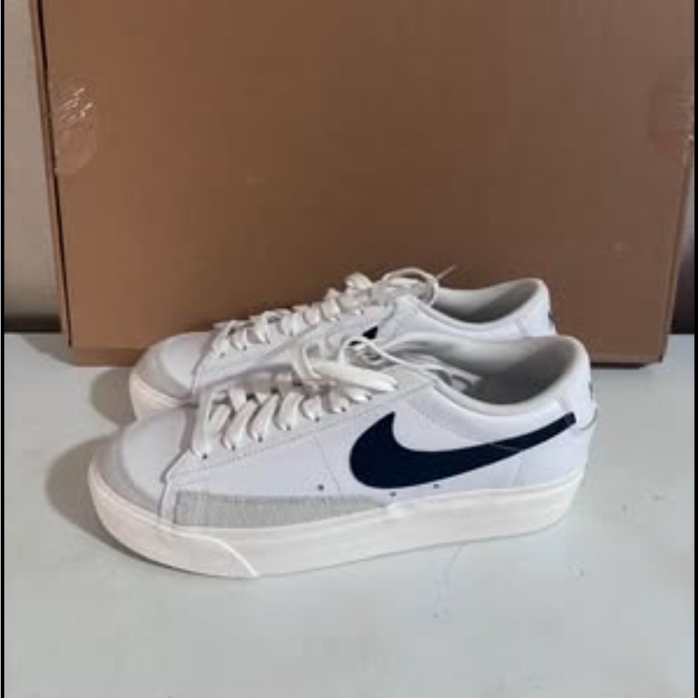 Nike Women’s White and Black Sneakers